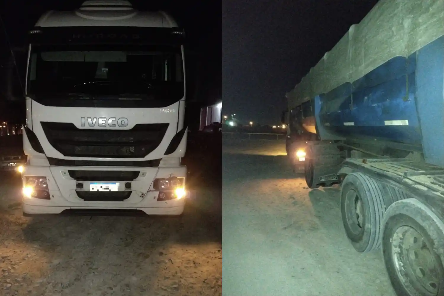 Camionero en infracción agredió a inspectores de Tránsito