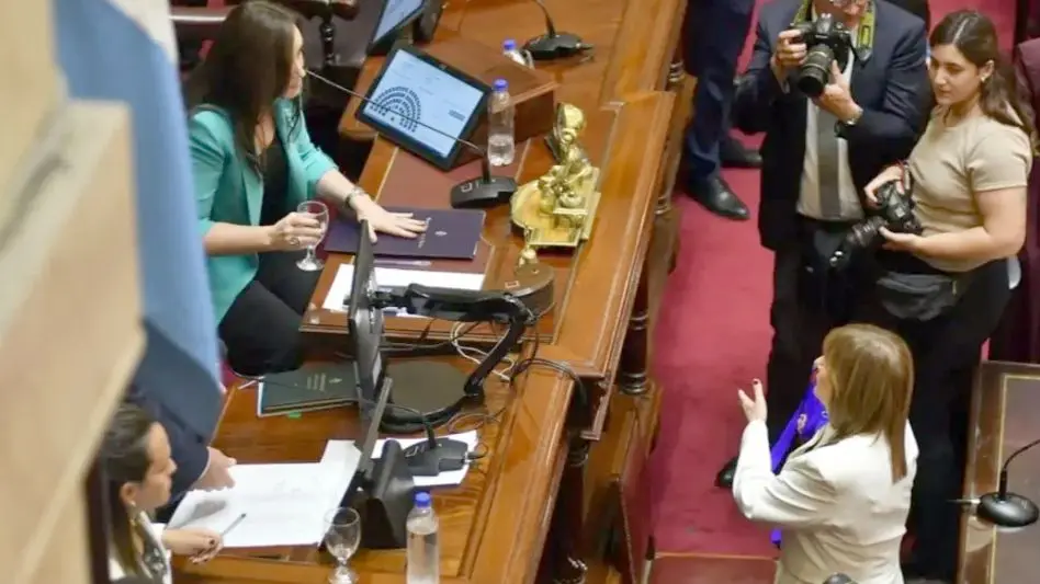 Bullrich cruzó a Villarruel en su primera intervención en el recinto del Senado