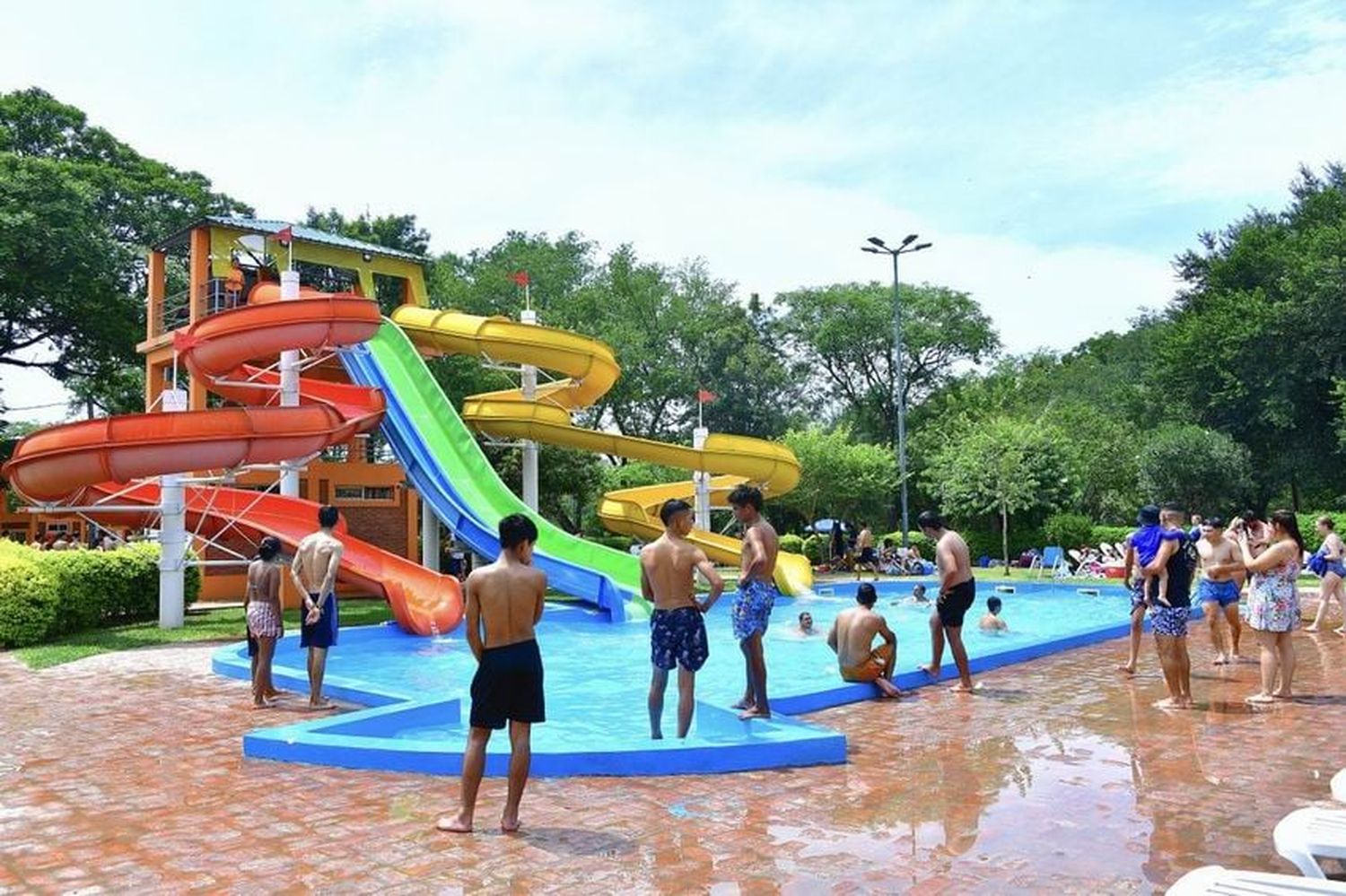 El parque acuático de El Colorado, una 
de las opciones más elegidas en el verano