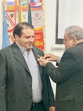 Cambio de liderazgo en el Rotary Club Concordia