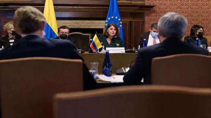 FALTA DE DEMOCRACIA EN VENEZUELA daña a la región: lo que dijo Colombia a la Unión Europea