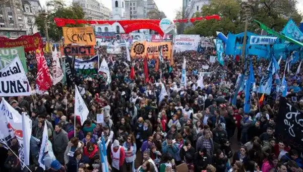 Marcha Federal: "Irremediablemente, vamos al paro nacional"