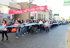  Cientos de tandilenses pro vida marcharon para celebrar el Día del Niño por Nacer