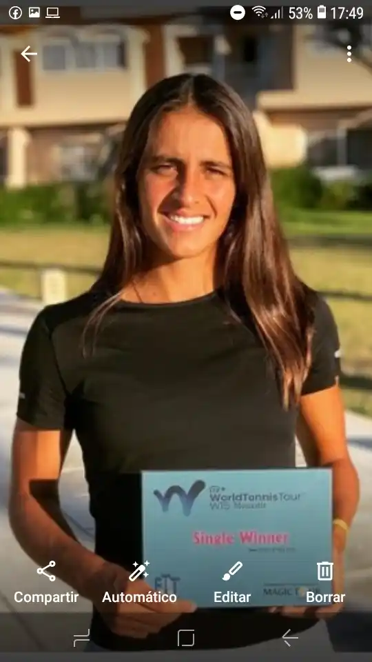 Lourdes Carlé ya es la número 3 de Argentina
