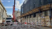 Por obras en el Paseo del Banco, se restringe el tránsito en la calle Rodríguez