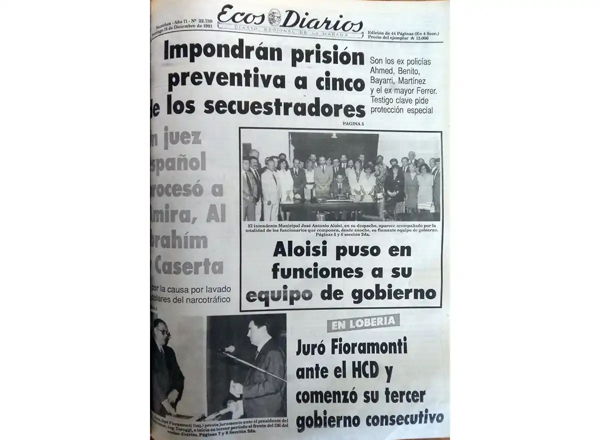 Domingo 15 de diciembre de 1991