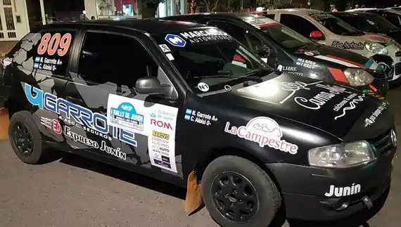 La primera etapa del Rally Federal fue seguida por un numeroso público