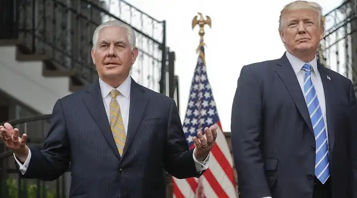 Donald Trump insultó a su ex secretario de Estado Rex Tillerson