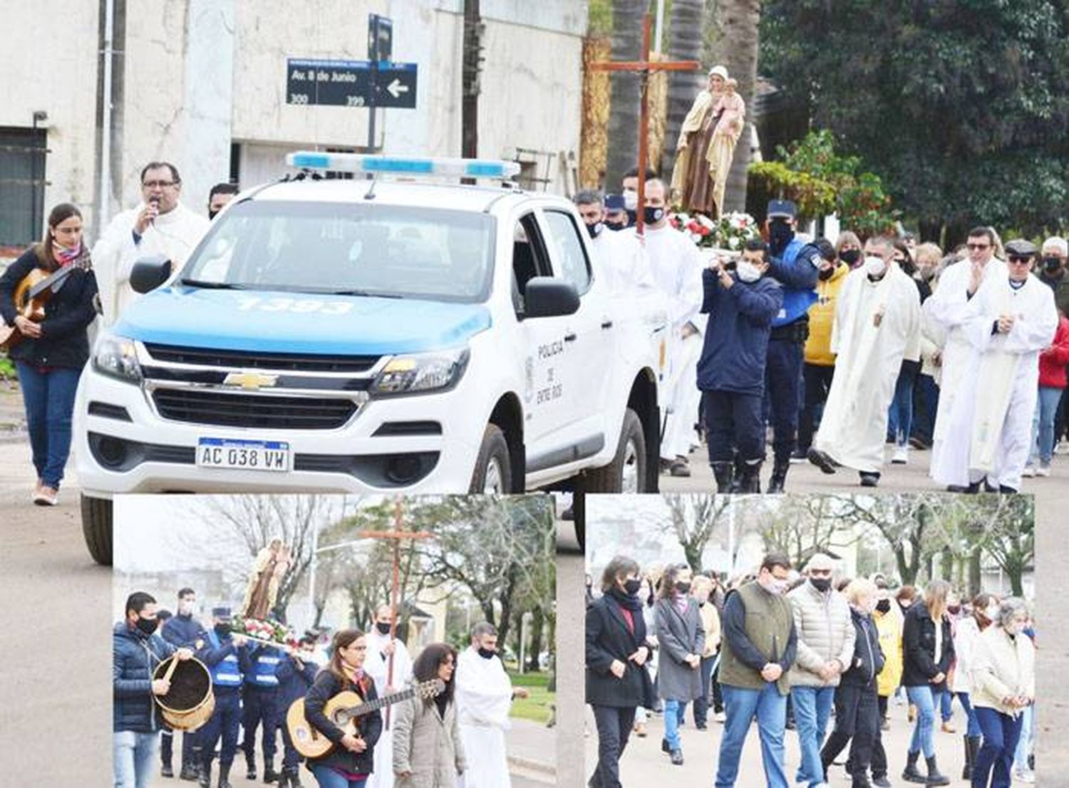 Procesión en la Fiesta Patronal