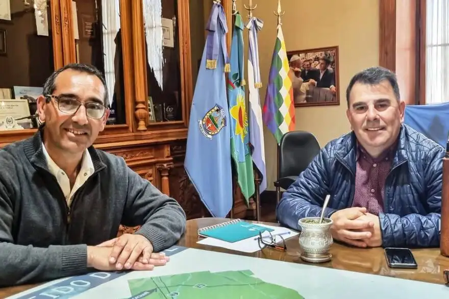 Nelson Sombra y Hernán Bertellys.