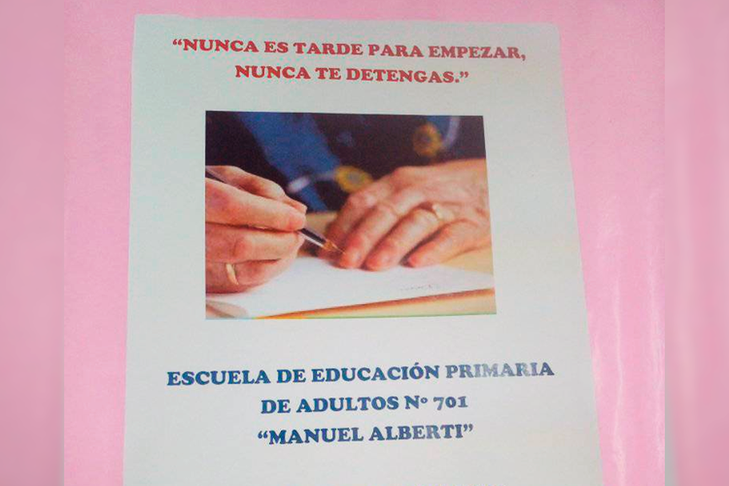 La escuela primaria para adultos festeja sus 75 años en el Centro Cultural