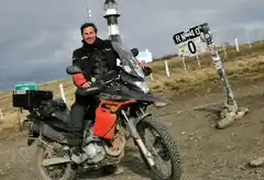 La pandemia lo motivó y en casi dos meses recorrió en moto toda la Ruta 40