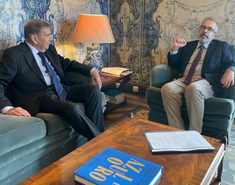 Edmundo González continúa gira internacional: se reunió con canciller de Portugal (+Fotos)