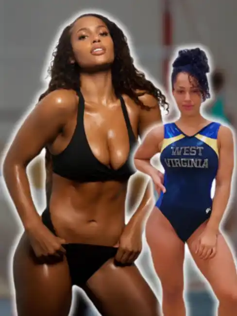 Conoce a Erica Fontaine, la gimnasta que rompe las redes con su cuerpo