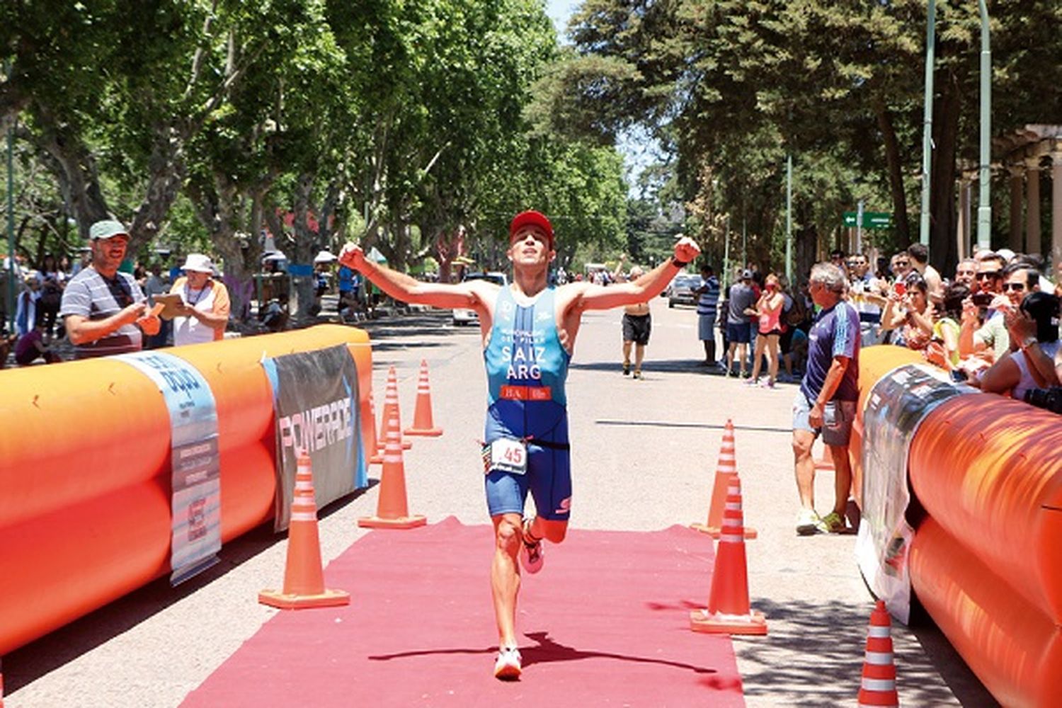 Se corre la tercera fecha del triatlón en Gualeguaychú
