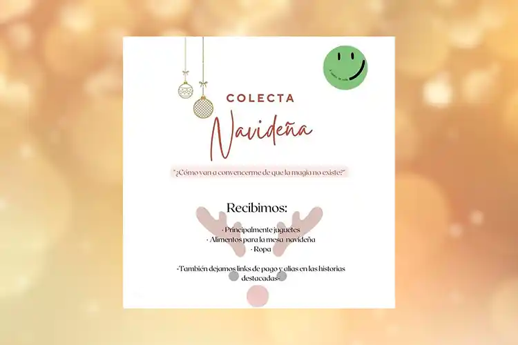 Comenzó la colecta navideña de “A cambio de nada”