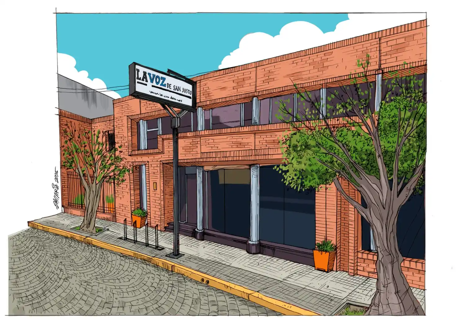 dibujo diario fabián zaccaría