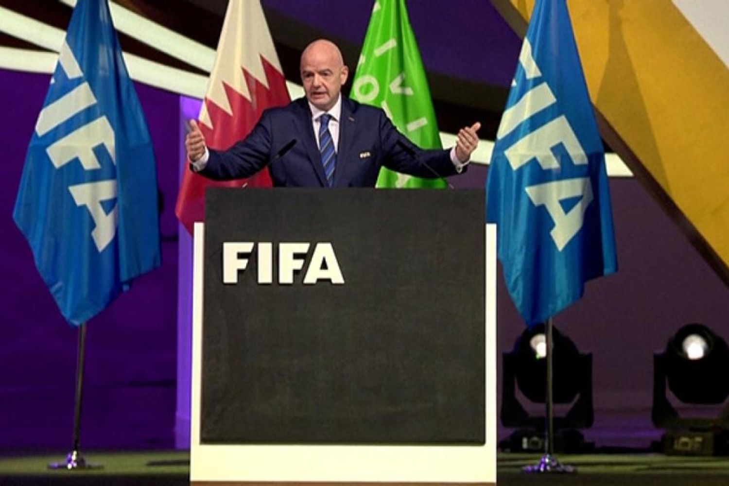 Llamado de alto al fuego de la FIFA durante el Mundial