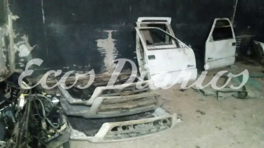 Hallaron en Quequén partes de camionetas desmanteladas