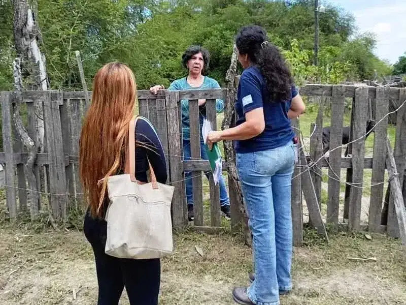 El Gobierno avanza con relevamientos 
territoriales para fortalecer la prevención