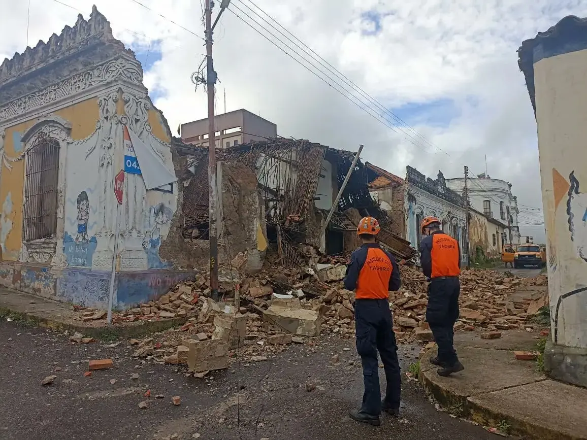 Reportan inundaciones al sur de Táchira y colapso de viviendas en San Cristóbal (+ Reporte)