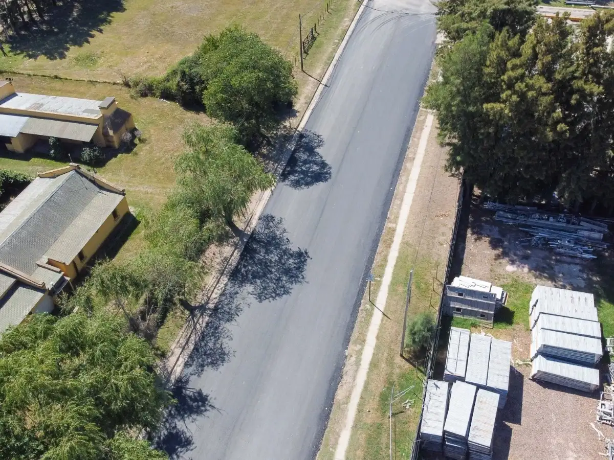 Avanza la mejora de calle Solanas: finalizaron las obras en la primera cuadra