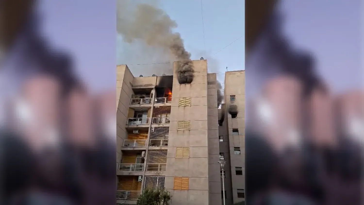 edificio incendiado mendoza