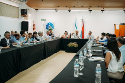 Rogelio Frigerio encabezó una reunión de gabinete conjunto en Seguí