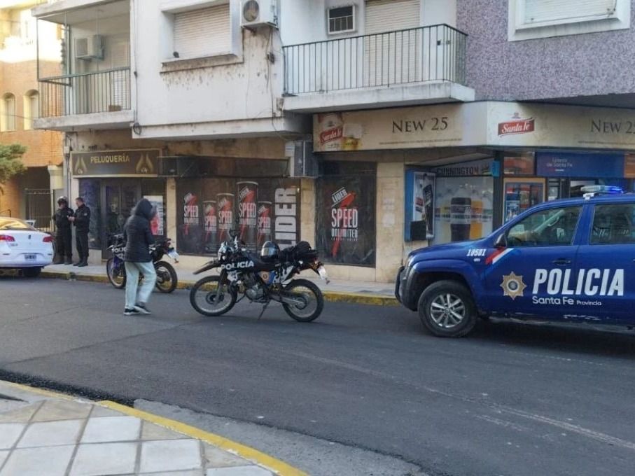 La esquina de 25 de Mayo y Tucumán, escenario del incidente.