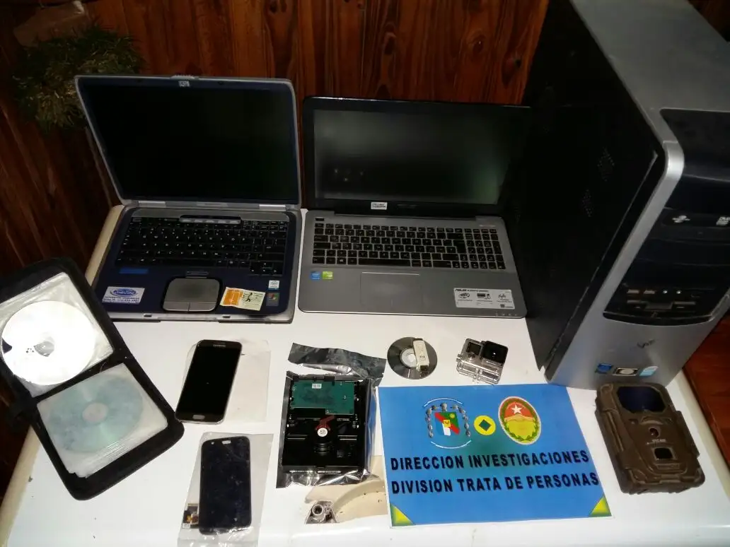Secuestraron elementos de informática y armas de fuego