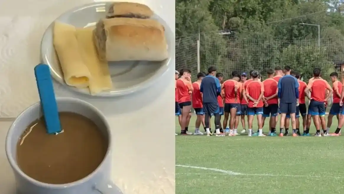 Pan y queso, el desayuno en San Lorenzo