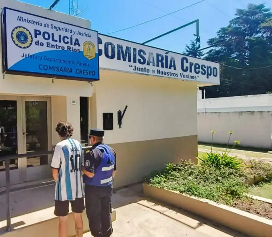 Crespo: detuvieron a un hombre con medidas restrictivas tras amenazar a su familia