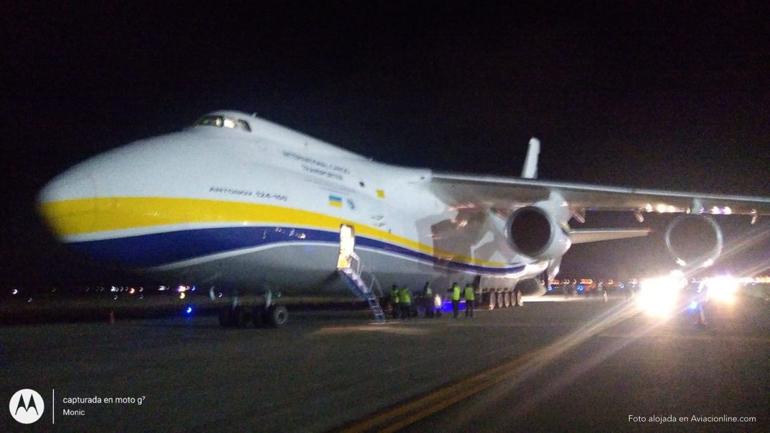 Antonov revealed the reasons for the visit of one of its aircraf to Comodoro Rivadavia in Argentina