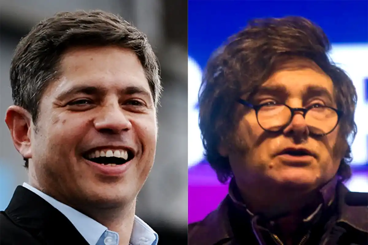 Kicillof hace leña del árbol caído.
