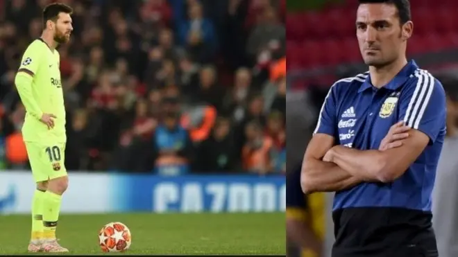 Lionel Scaloni: «Es un palo importante, pero Messi tendrá que reponerse porque tienen la Copa del Rey por delante»