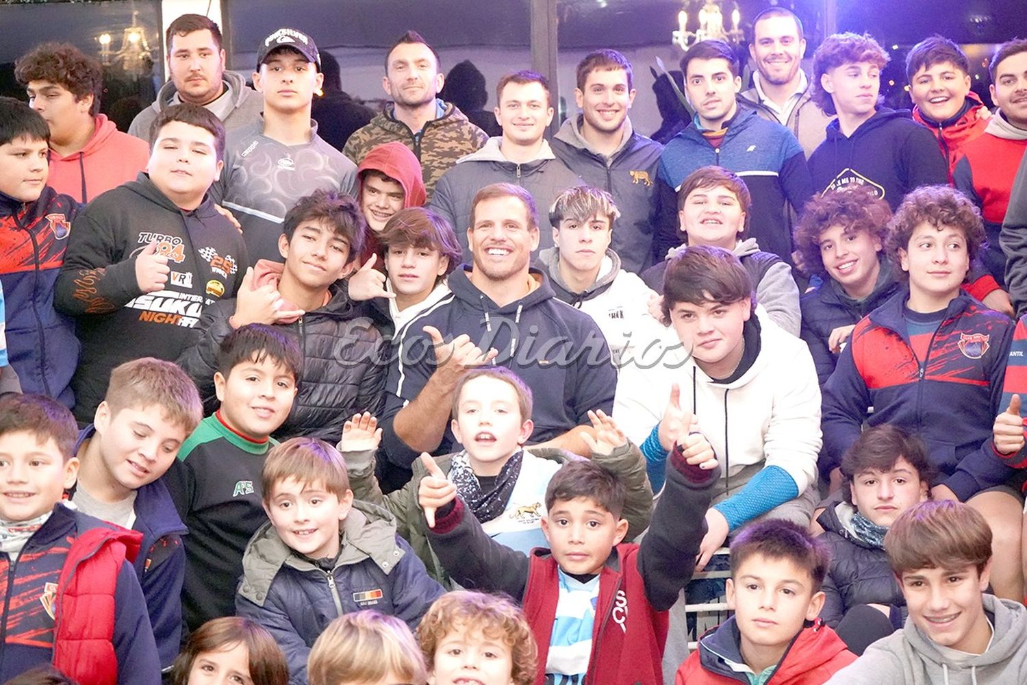 Necochense. Facundo Bosch brindó una clínica en el Club Náutico