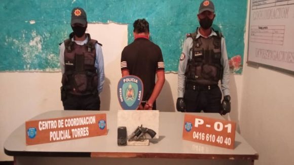 CON PISTOLA DE JUGUETE: detienen a adolescente de 15 años por robar en Lara