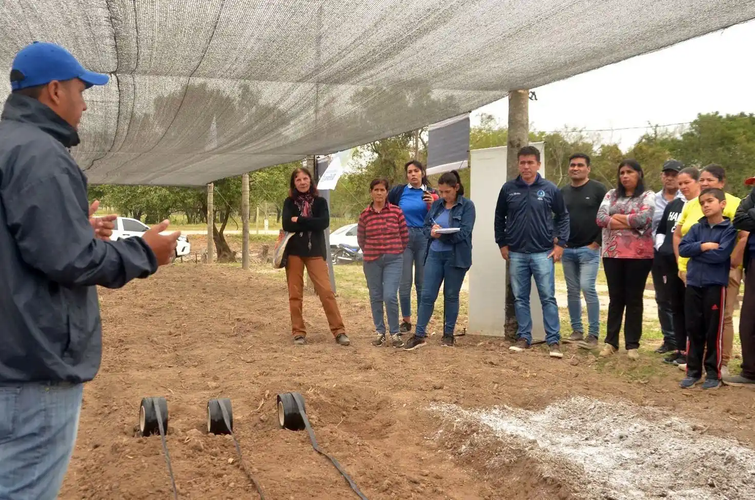 El Gobierno provincial refuerza apoyo a pequeños 
productores para impulsar el sector hortícola