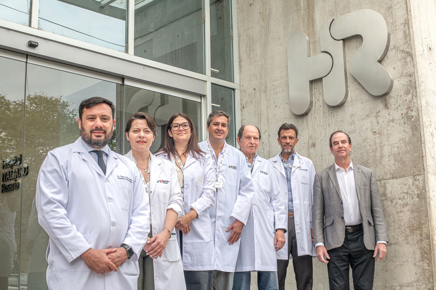 Franco Della Vedova, Victoria Rucci, Valeria López, Ignacio Moreno, Miguel Slullitel, Hernán Slullitel y Daniel Slullitel.