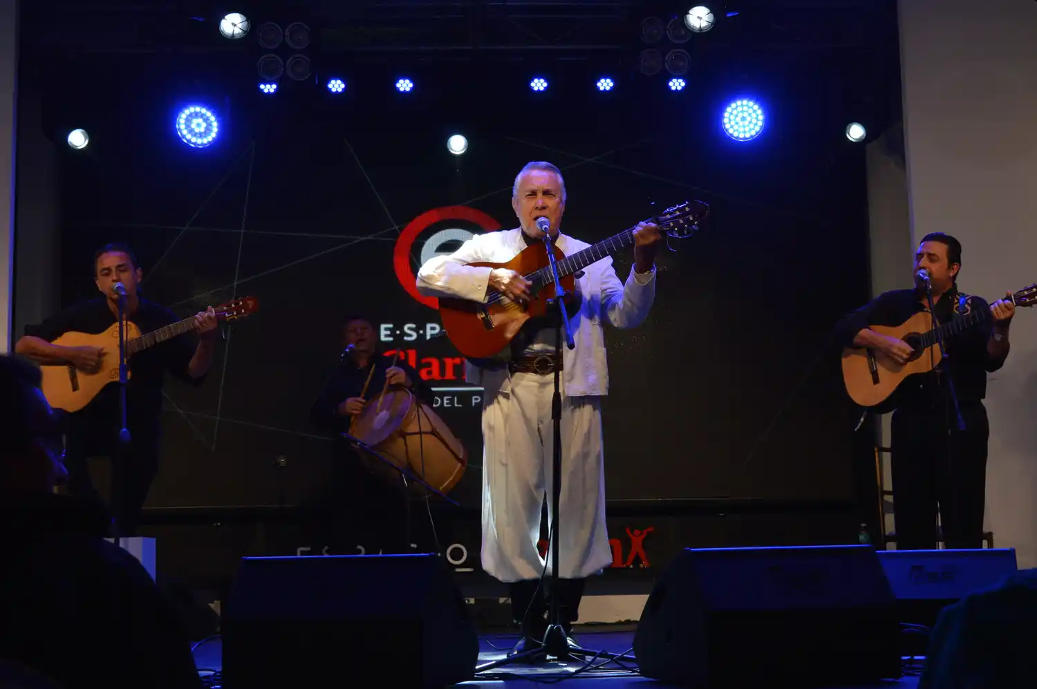 La música folclórica se adueñó de Espacio Clarín