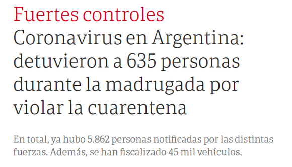 Opinión: Cuarentena de Argentinidad