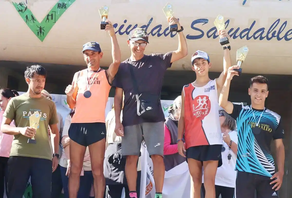 Greta Victoria Rodríguez y Luis María Barrio ganaron los 7 k LALCEC