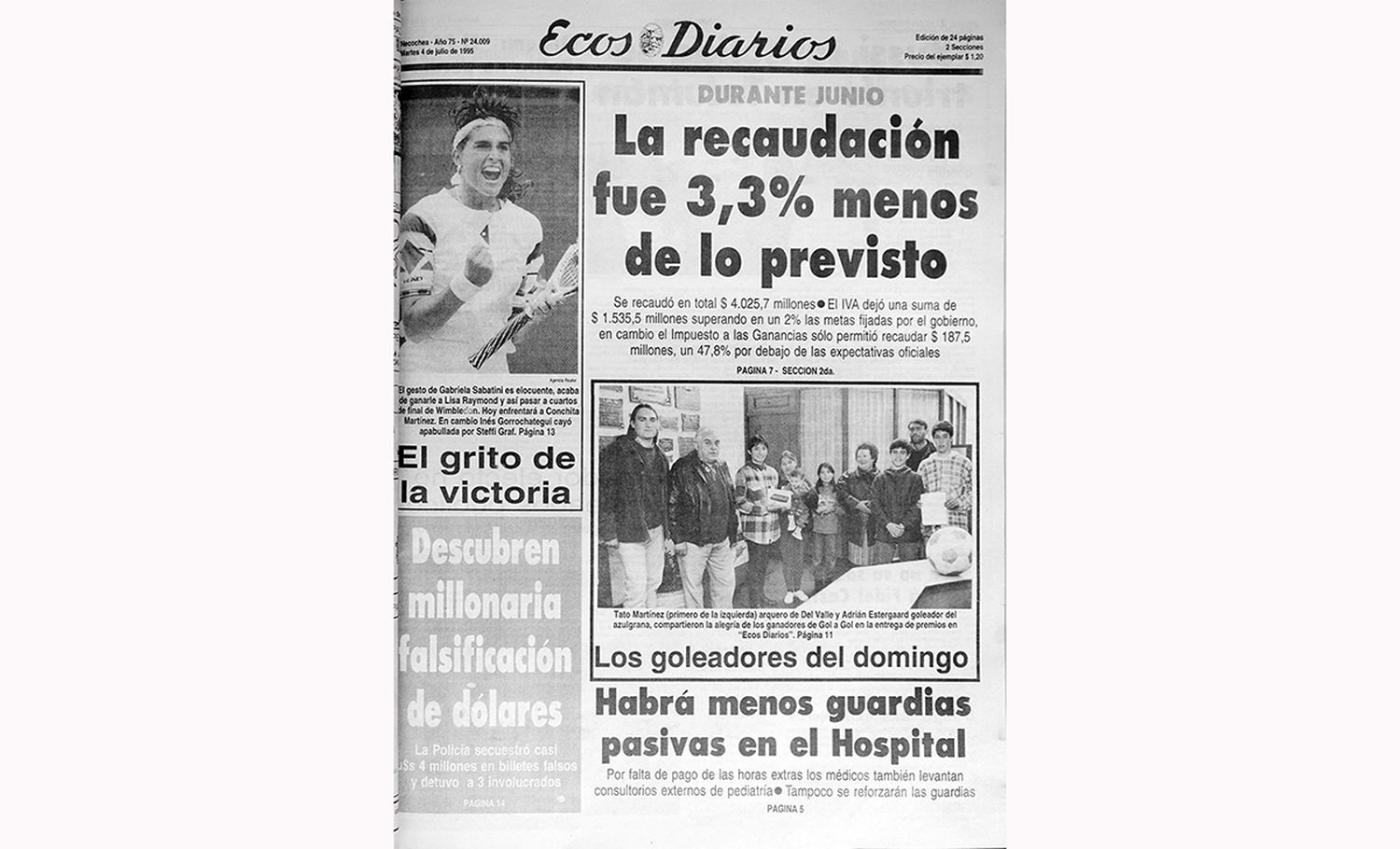 Martes 4 de julio de 1995