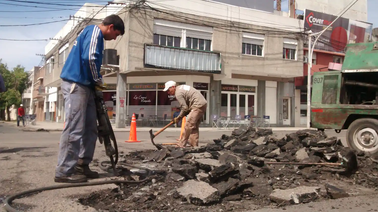 Trabajos de bacheo previstos para el miércoles