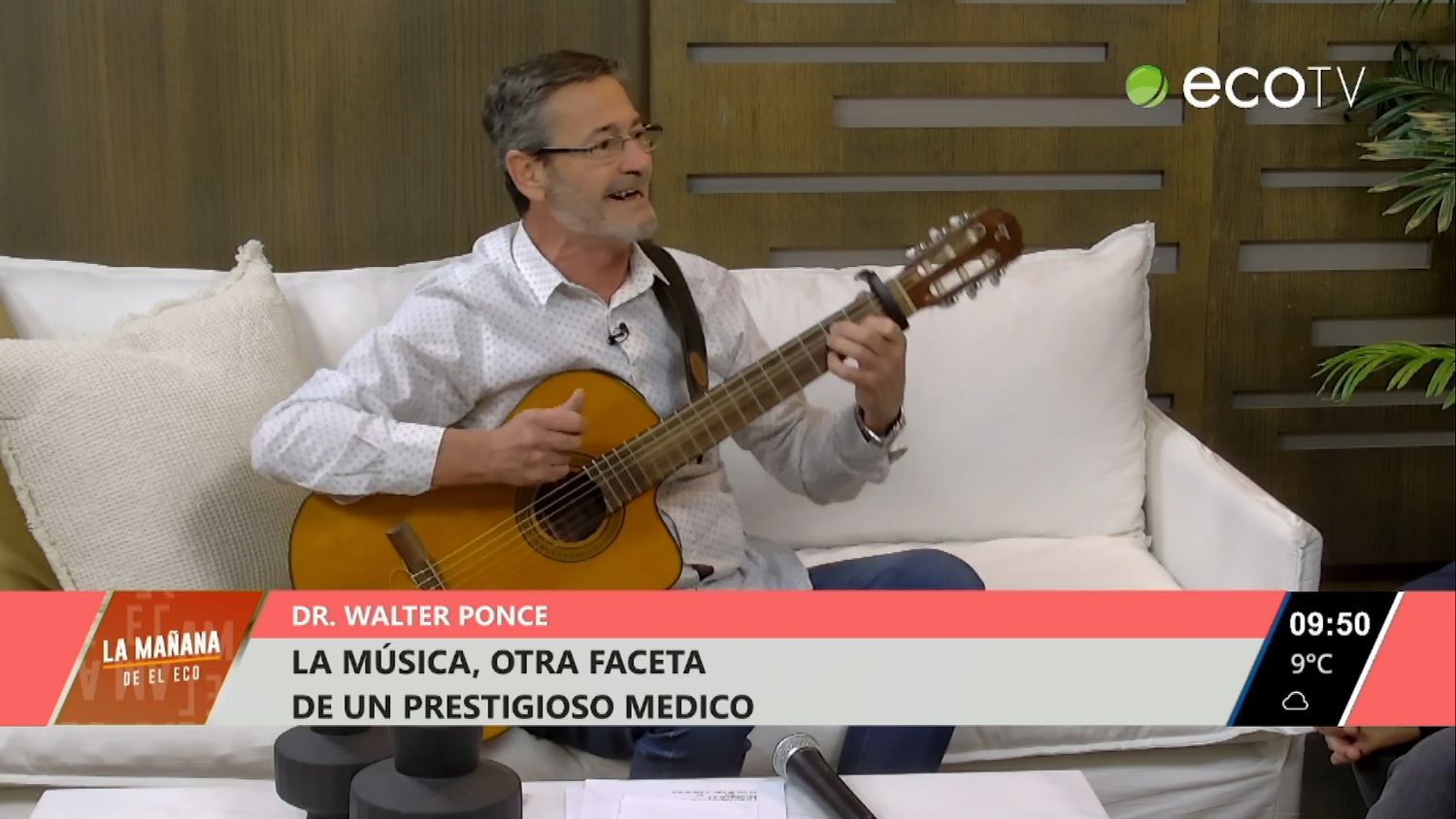 La música, otra faceta de un prestigioso médico