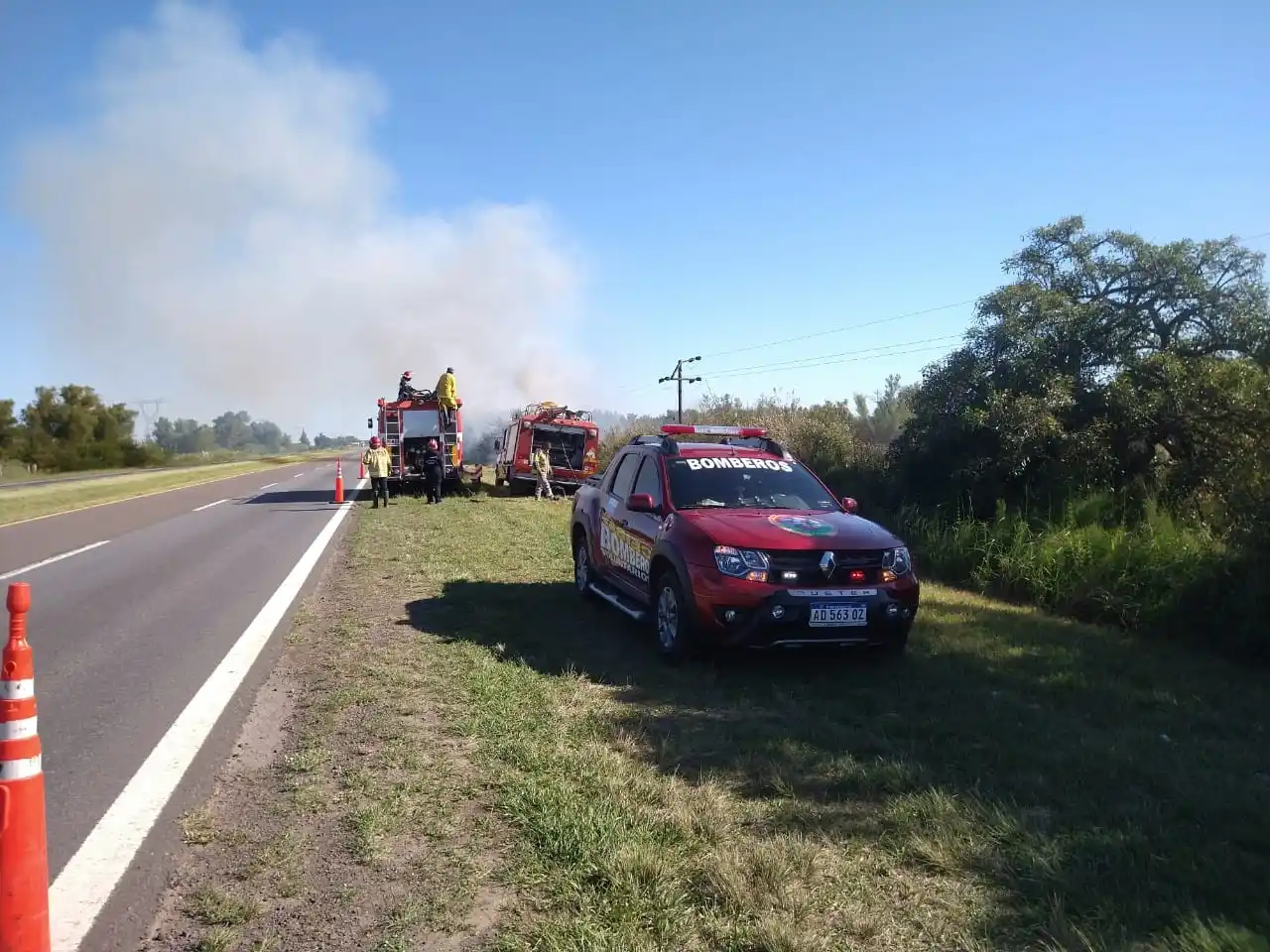 Malestar de los Bomberos de Ceibas por la no entrega de equipos de bioseguridad