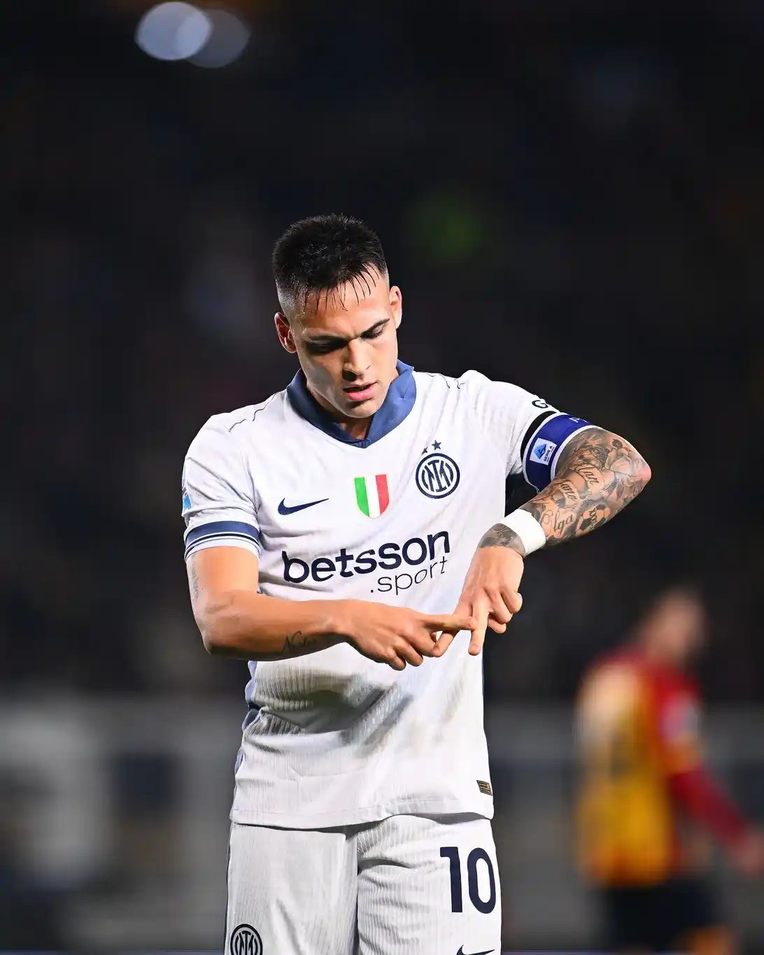 Lautaro Martínez, siempre rendidor.