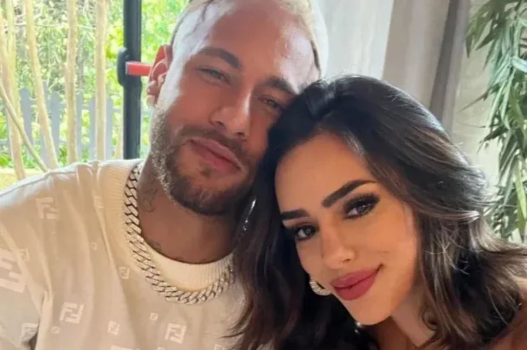 Neymar con Bruna