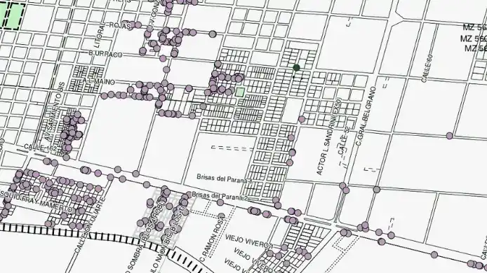 Bajo Campodónico, La Tosquera y el tramo hasta la entrada a Papel Prensa sufrirán cortes.