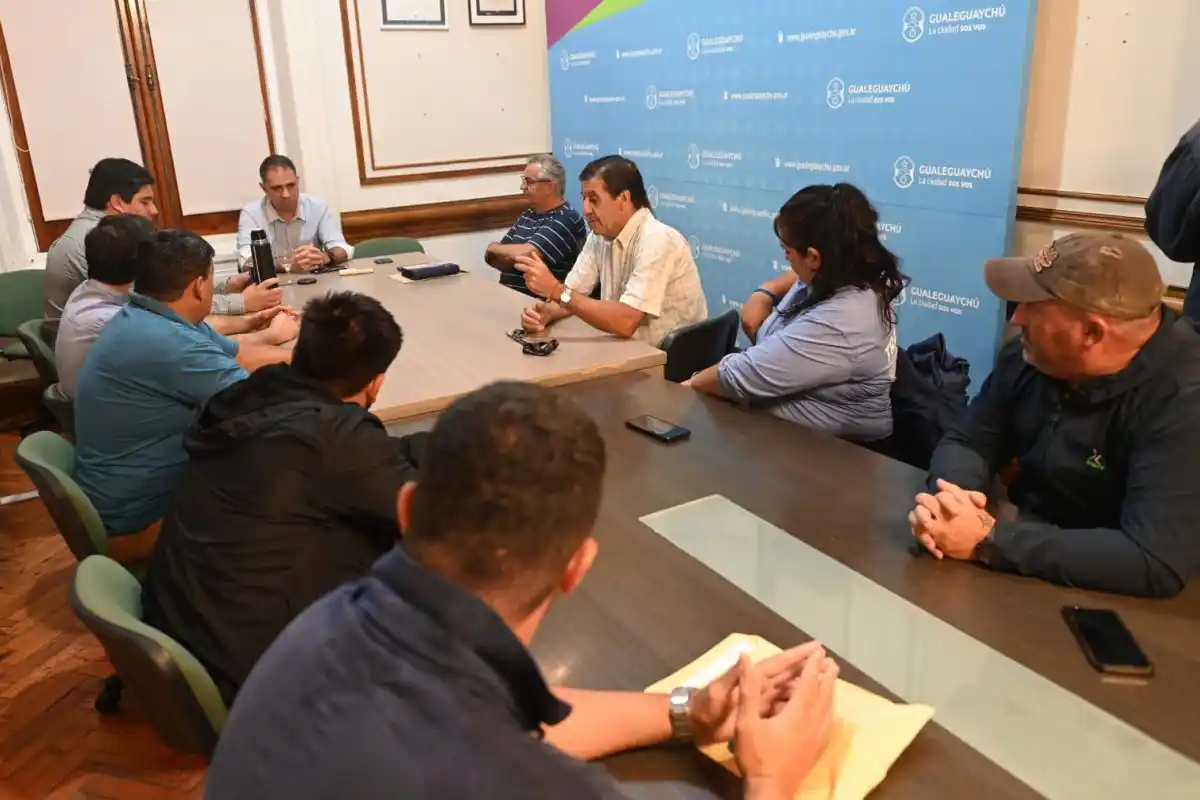 Davico recibió a la Comisión Directiva del Sindicato de Trabajadores Municipales